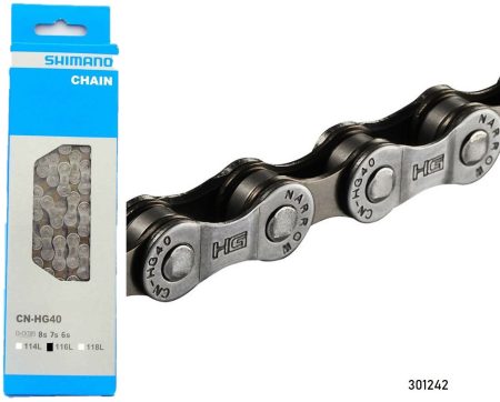 Cadena Shimano CN-HG40 6,7,8 velocidades