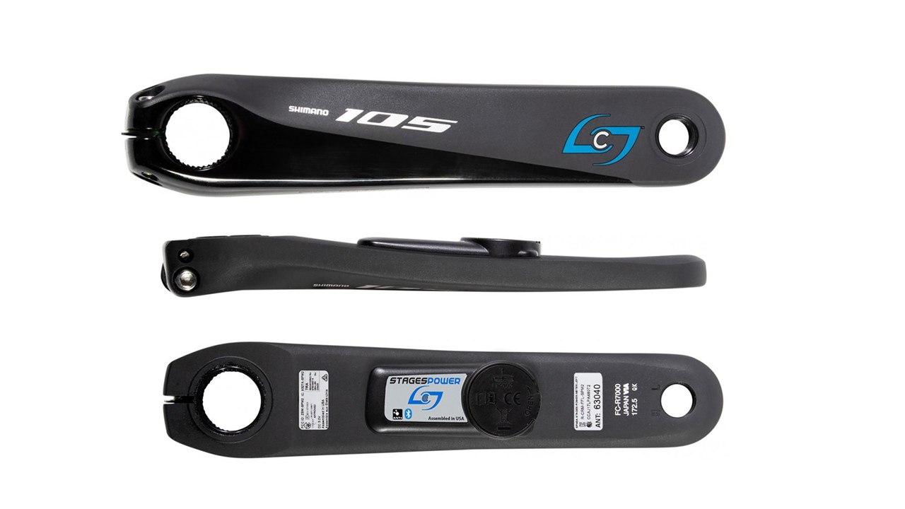 Biela Izquierda 105 R7000 c/sensor de potencia Stage