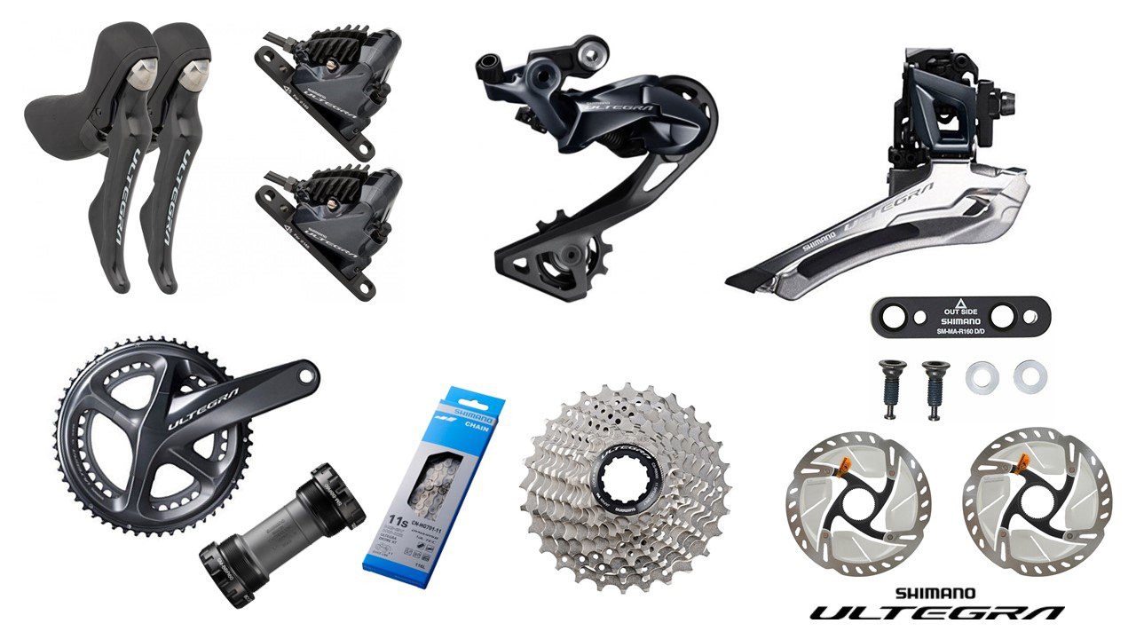 Grupo Shimano Ultegra R8020 Disco 11VEL