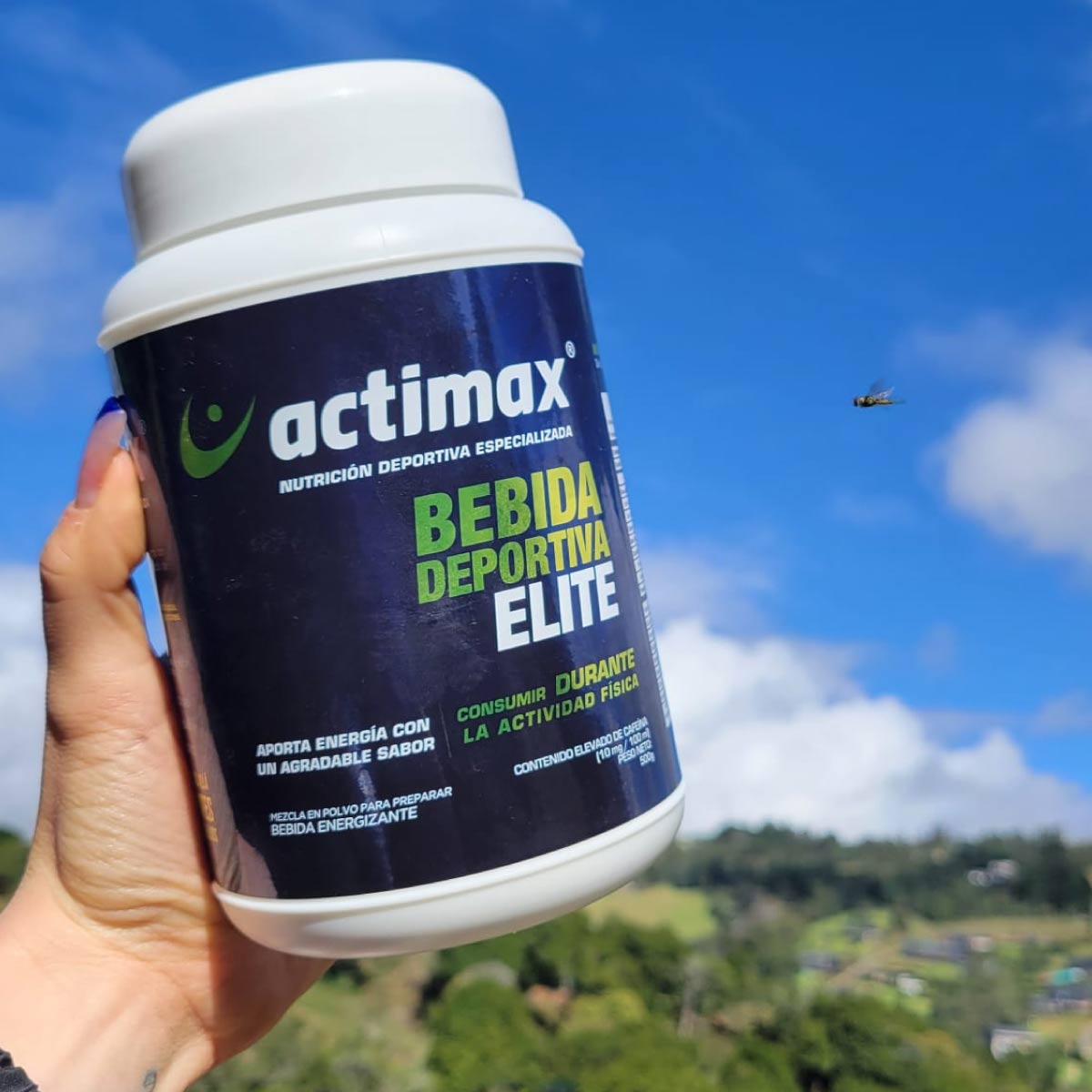 Tarro Bebida Deportiva Élite 500 gr con cafeína - Image 2