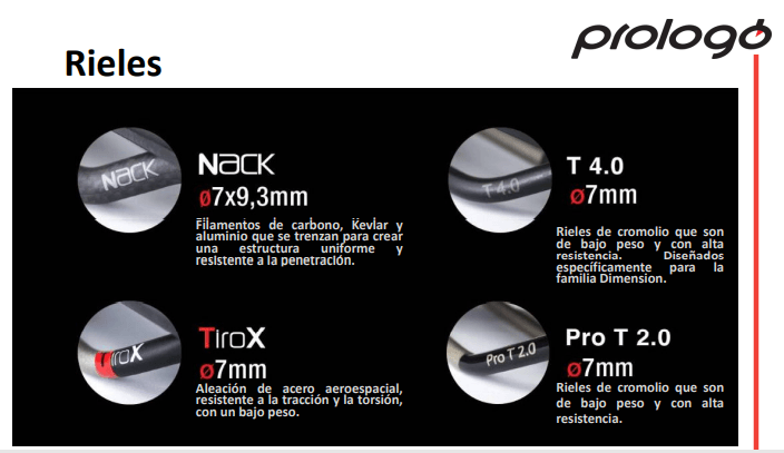 Sillin Prologo Scratch M5 Nack 140 - Image 2