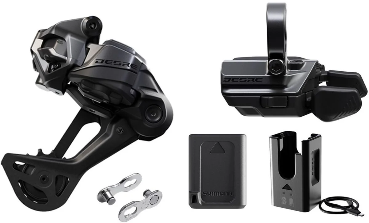 KIT DEORE DI2 MTB PARA 12V ABRAZADERA SHIMANO