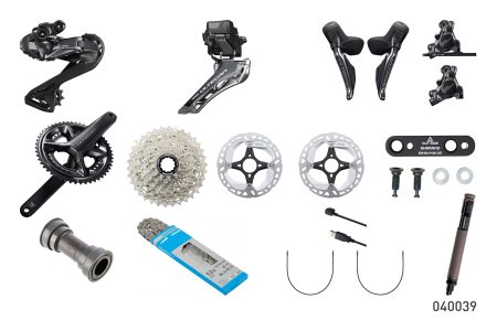 GRUPO ULTEGRA R8170 DI2 DISCO 52-36T 11-30T 12V SHIMANO