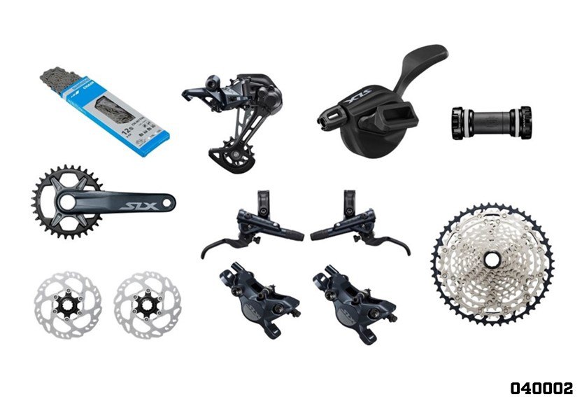 Grupo Shimano SLX M7100 34T 10-51T 1*12 Vel