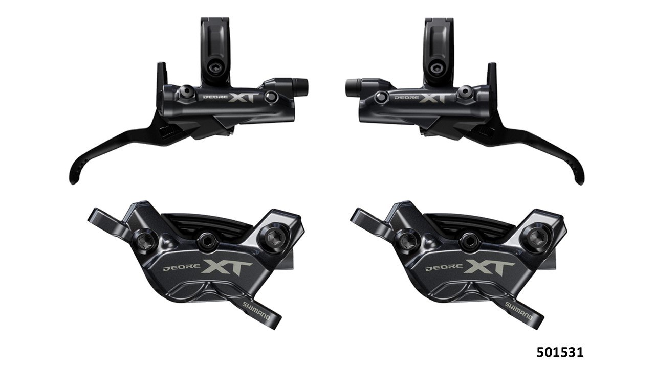 JUEGO DE FRENOS MTB DISCO BL-M8200/BR-M8220 XT 4 PISTONES SHIMANO