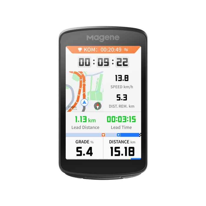 Ciclocomputador GPS Magene GPS C706