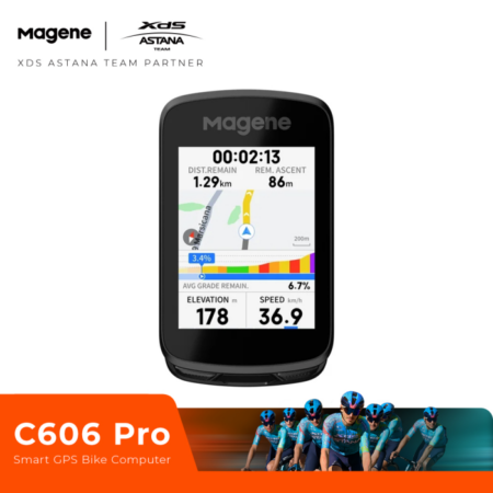 Ciclocomputador GPS Magene GPS C606 PRO