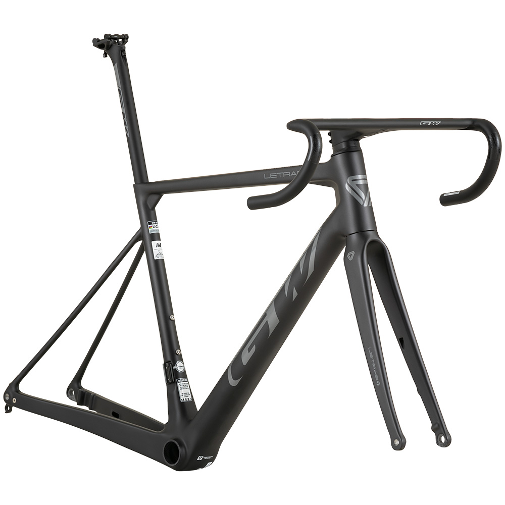 KIT DE MARCO RUTA DISCO 700C LETRAS + D 2025 CARBONO GW