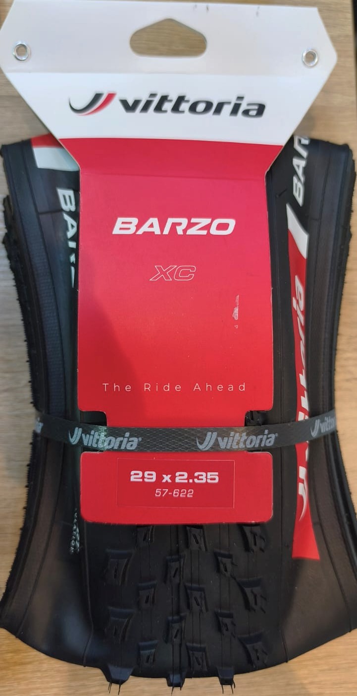 LLANTA MTB BARZO XC SPORT 29X2.35 TLR NEGRA  VITTORIA